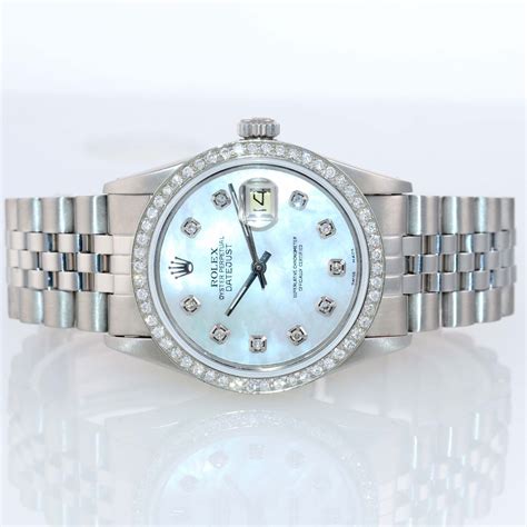 rolex datejust white gold 36mm